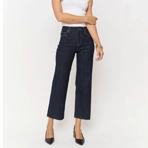 Oliver Logan Aberdeen Wide Leg Crop Sz 27